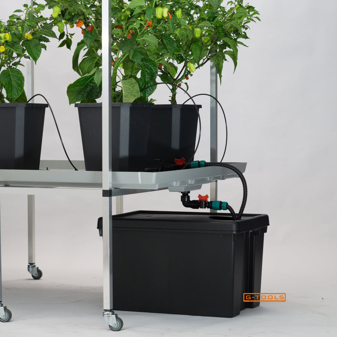 Automatic irrigation kit 2 x 1m