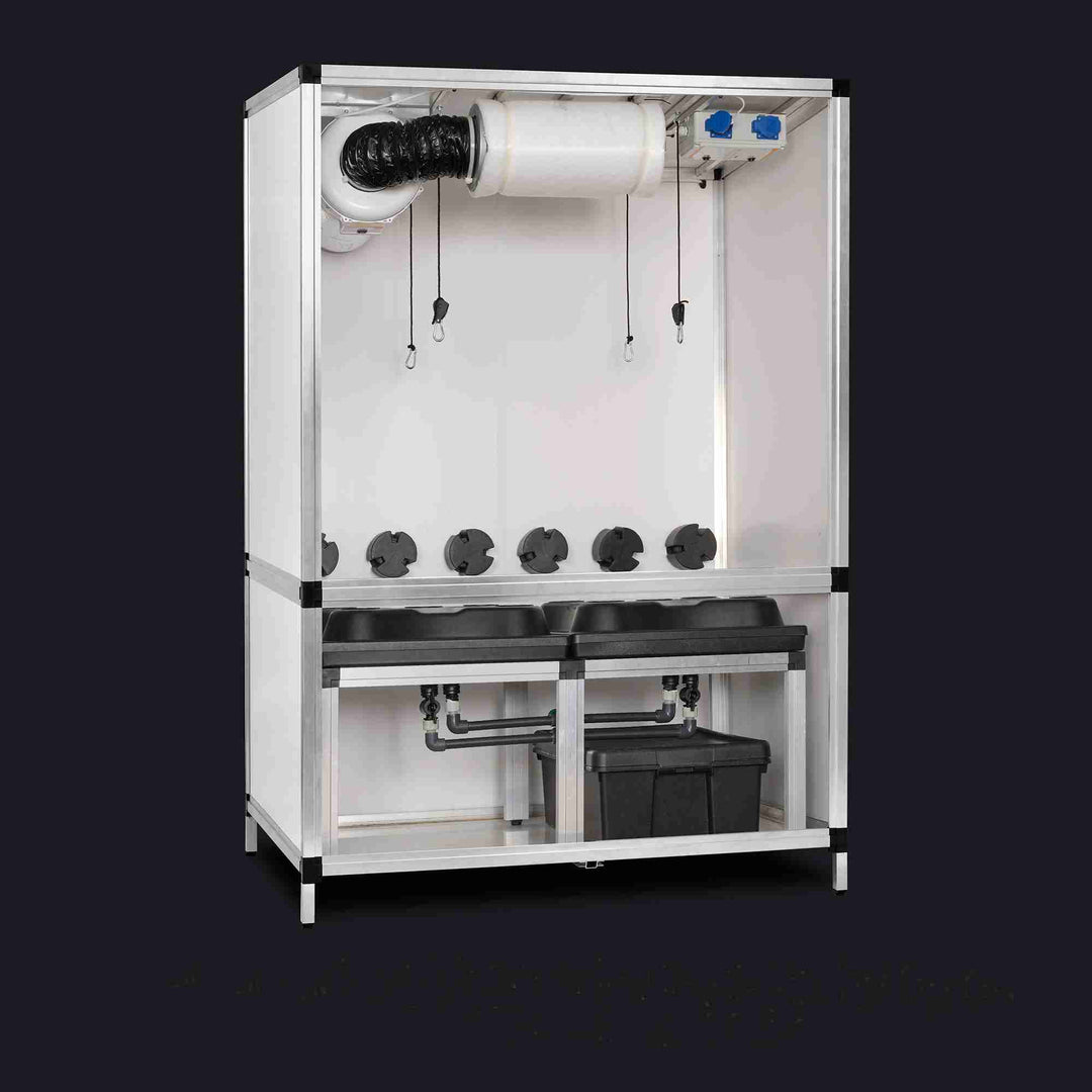 Growbox 1m2 + SWC Hydroponics