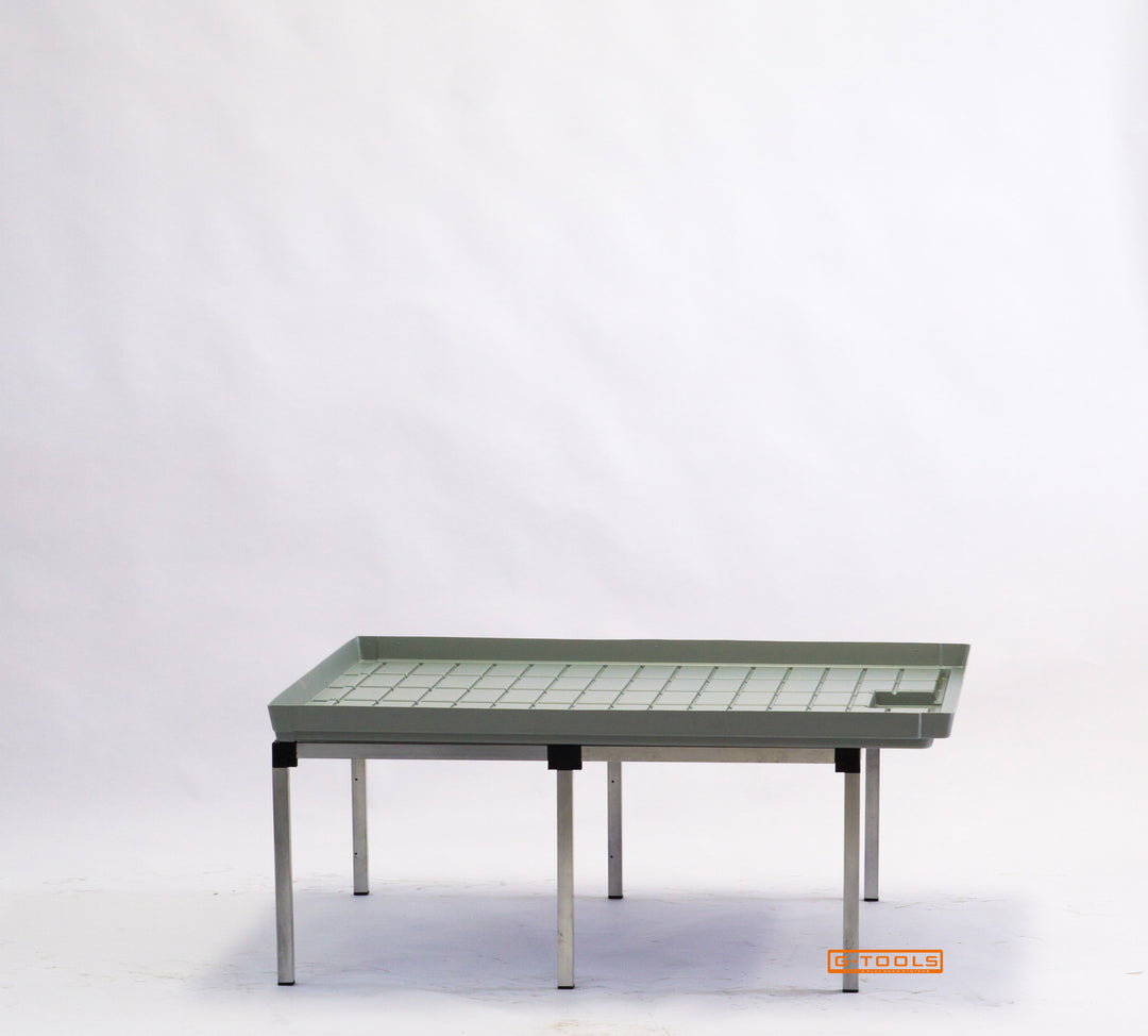 Grow table for eb & flow tray 1.1 x 0,63 mtr