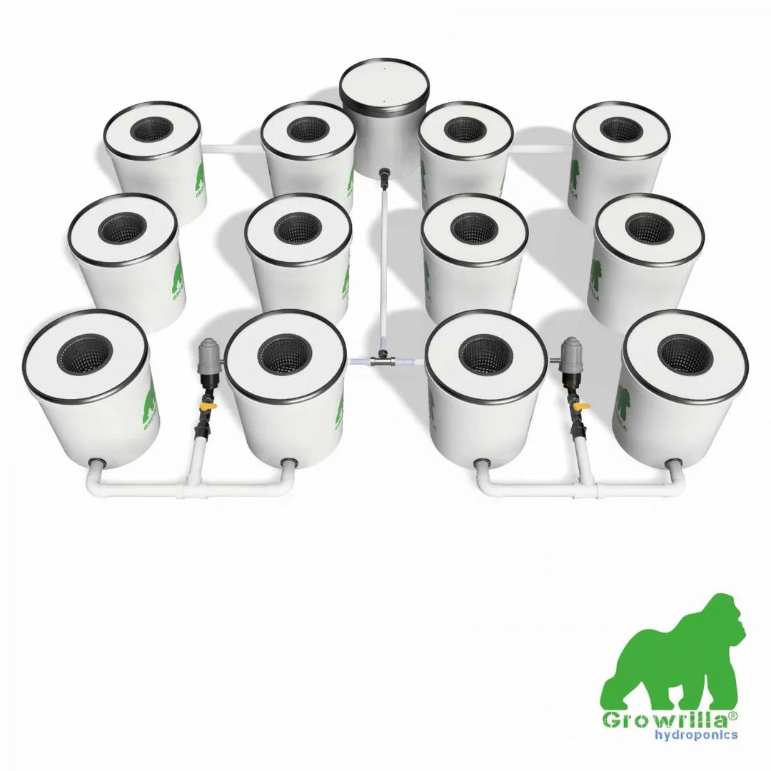 HYDROPONICS SYSTEM RDWC 12 POTS