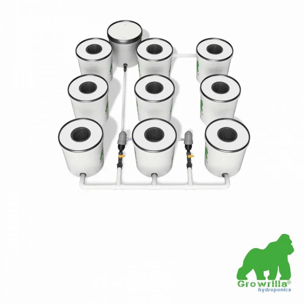 HYDROPONICS SYSTEM RDWC 9 POTS