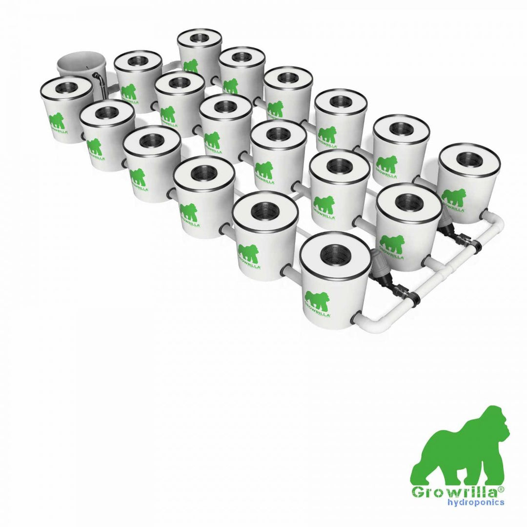 HYDROPONICS System RDWC PRO 18 POTS