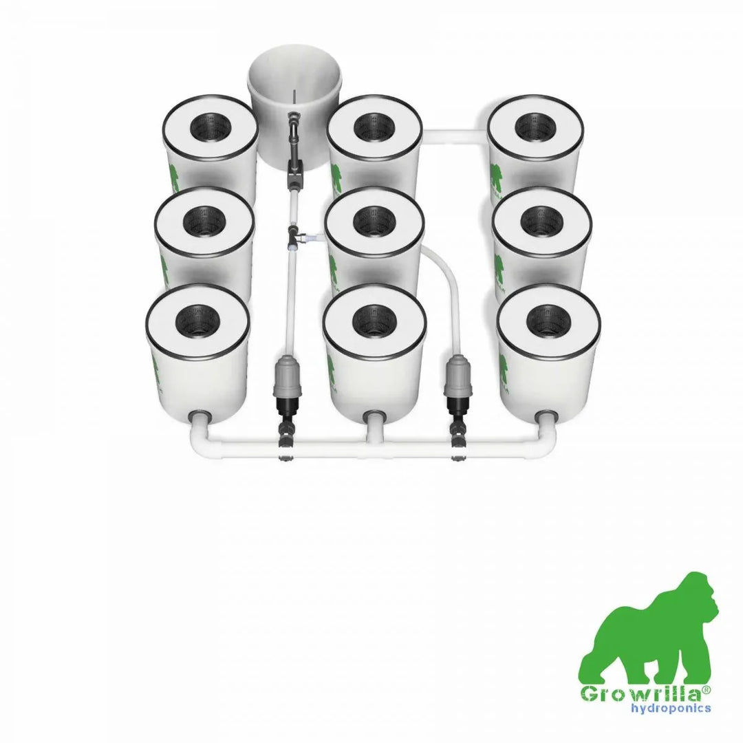 HYDROPONICS System RDWC PRO 9 POTS