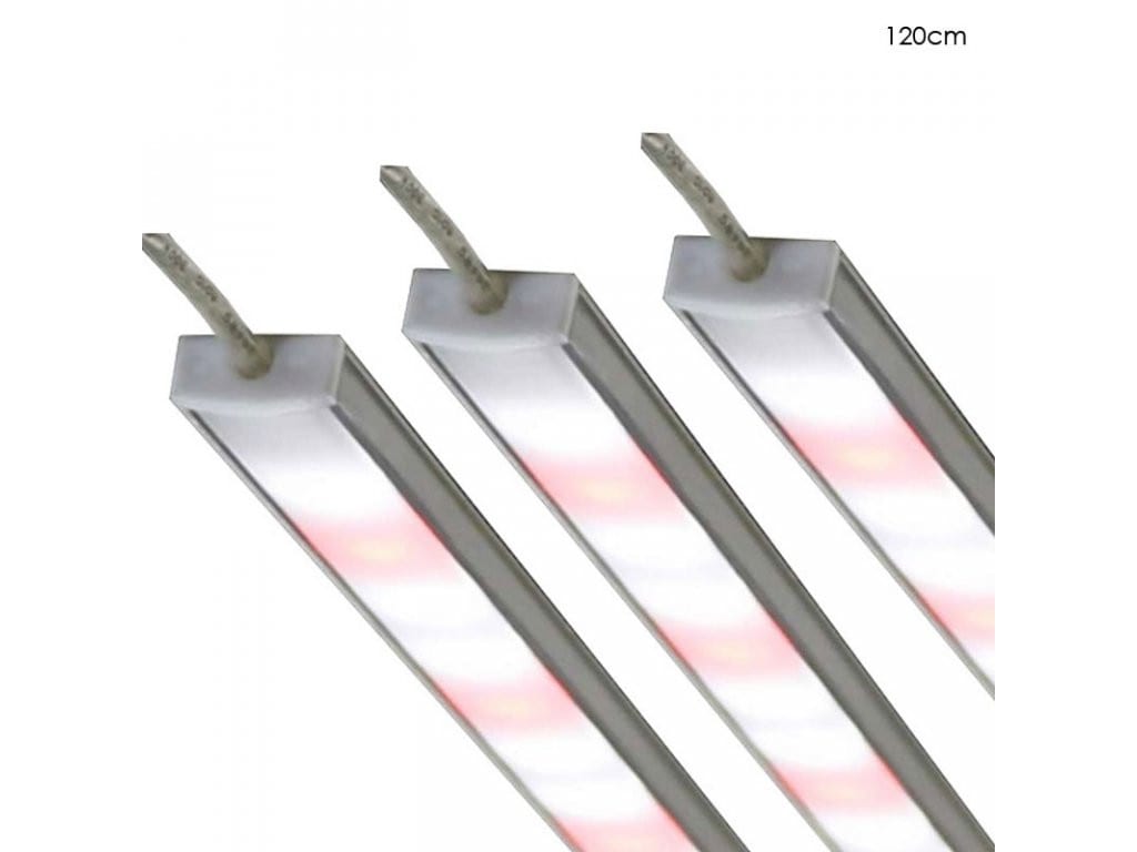 3 x LED vækstlys Microgreens lys 120 cm