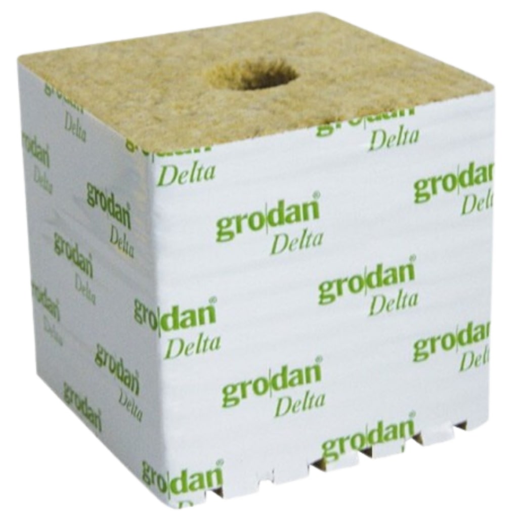 Rockwool Cubes 15 x 15 x 14.2 cm. Hole 40/40mm