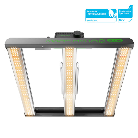 Mars Hydro 150W LED-vækstlamper til 80x80cm væksttelt