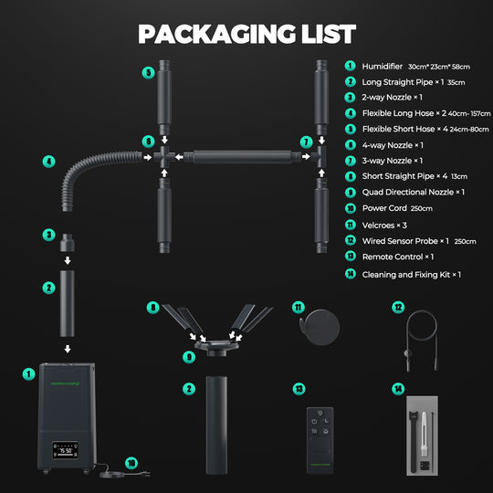 15L Ultrasonic Humidifier for Large Room