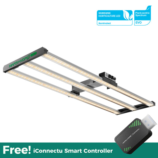 Mars Hydro 320W EVO LED Grow Light Full Spectrum For 120x60cm Grow Tent