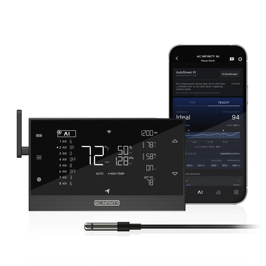 CONTROLLER AI+ environmental controller, AI-supported control system