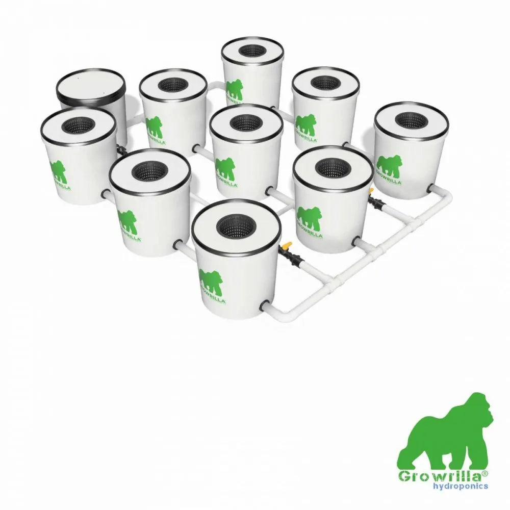 HYDROPONICS SYSTEM RDWC 9 POTS
