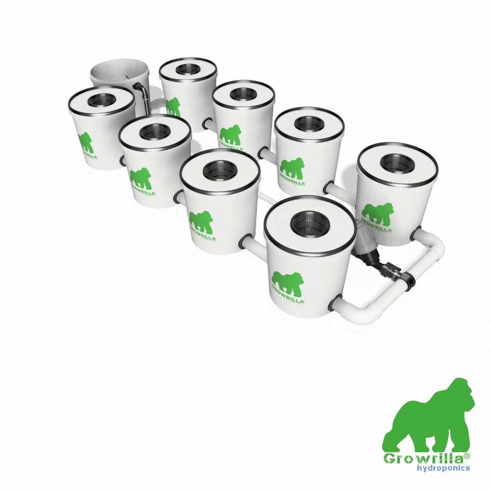 HYDROPONICS System RDWC PRO 8 POTS