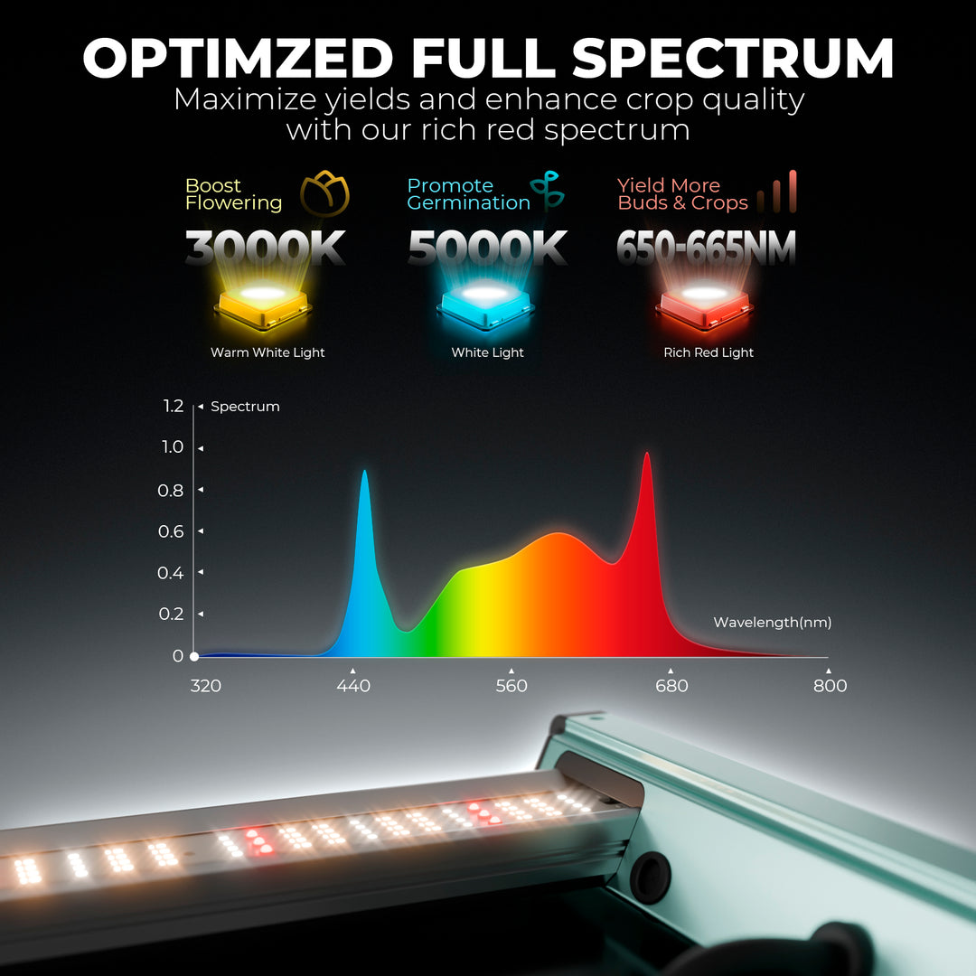 Mars Hydro Smart FC3000 300W LED Grow Light
