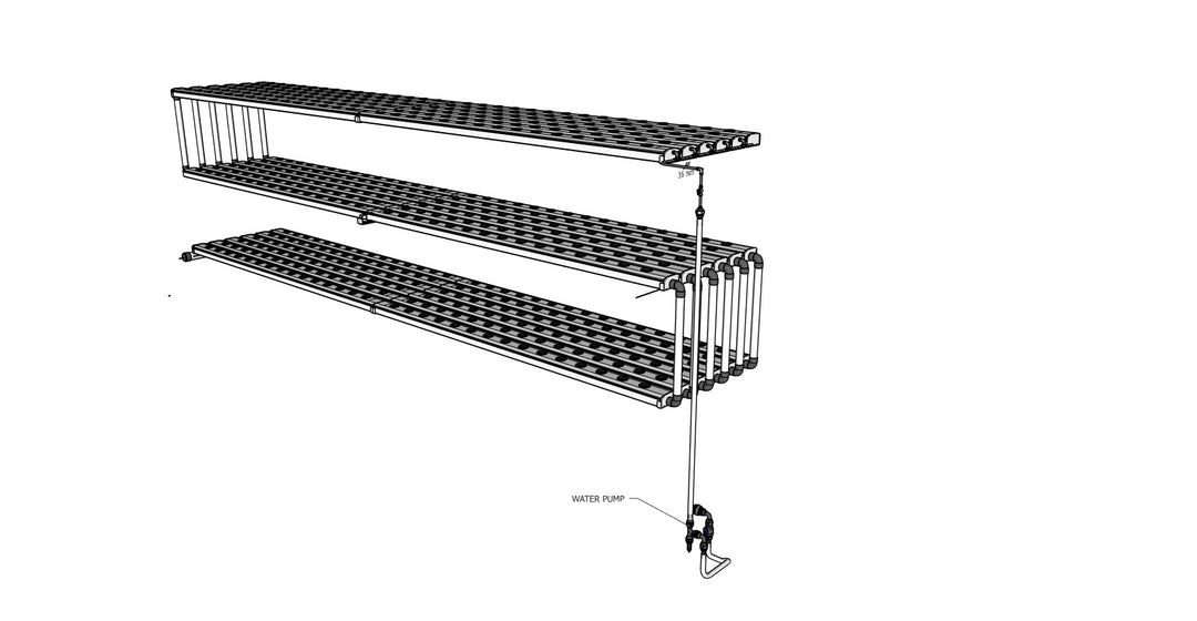 NFT Hydroponic Module 100X50