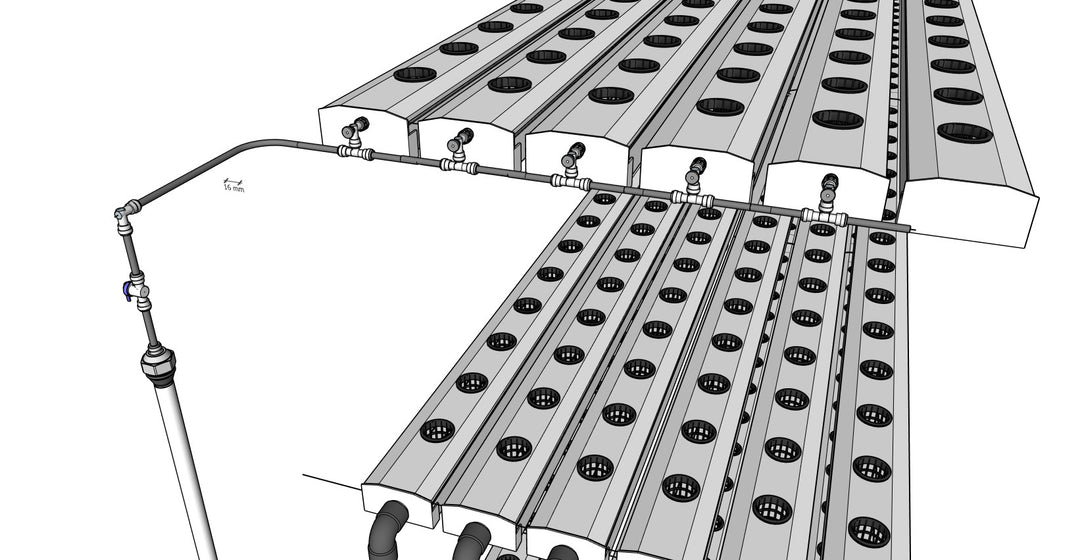 NFT Hydroponic Module 100X50
