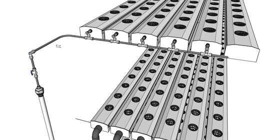 NFT Hydroponic Module 100X50