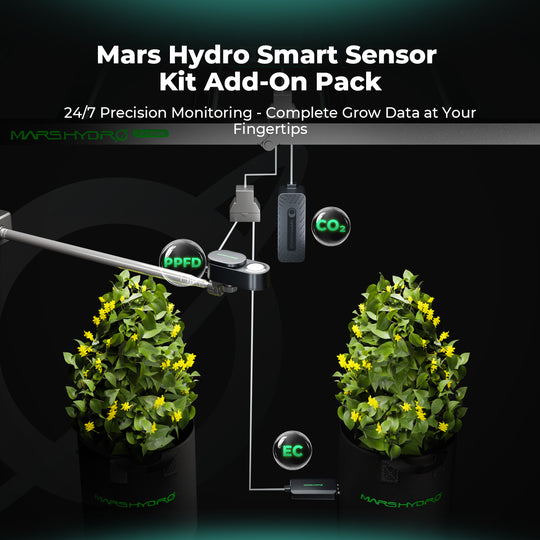 Smart Sensor Kits CO2 Sensor, PPFD Sensor, Soil Sensor