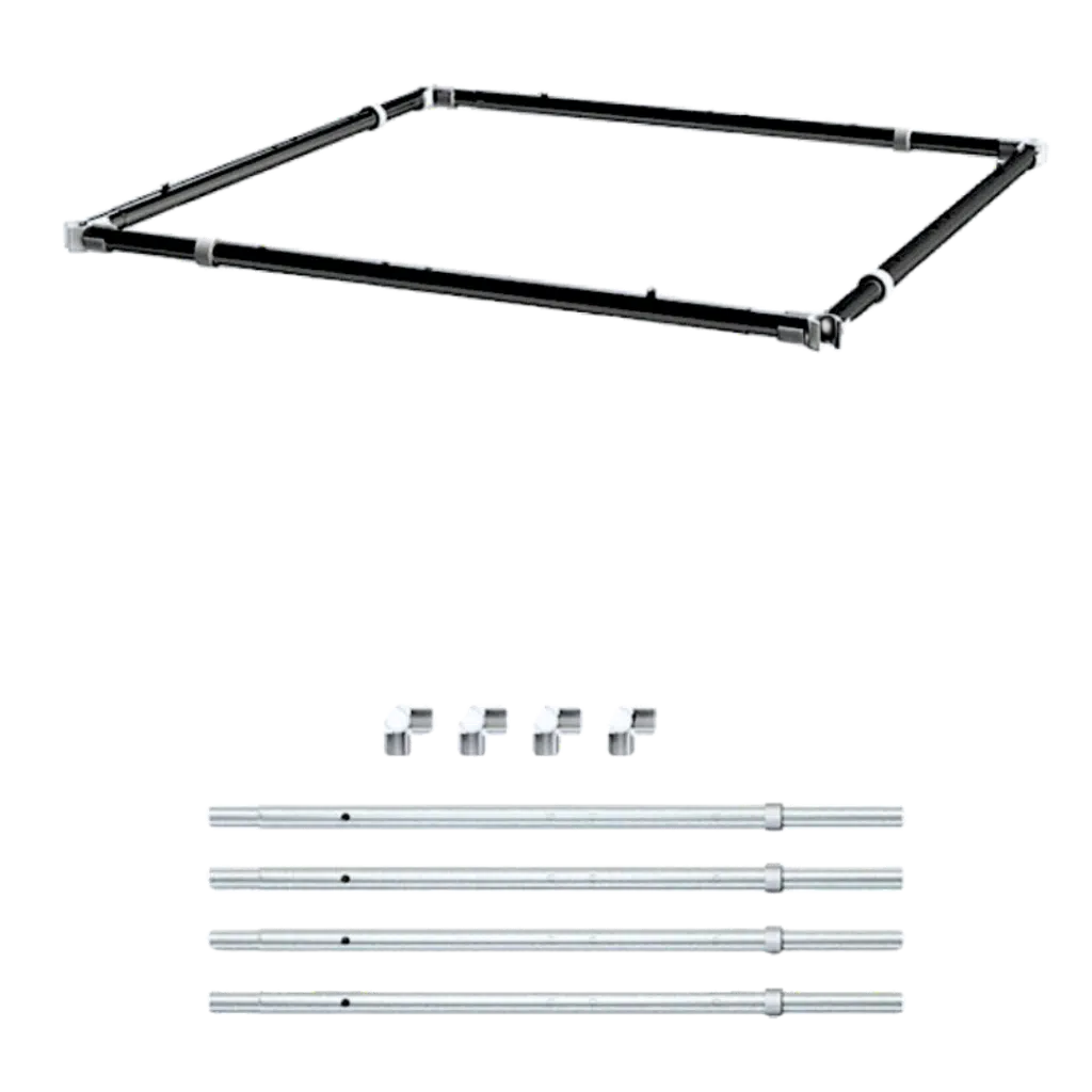 Bracing rods for growtents