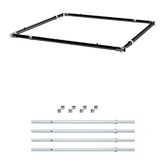 Bracing rods for growtents
