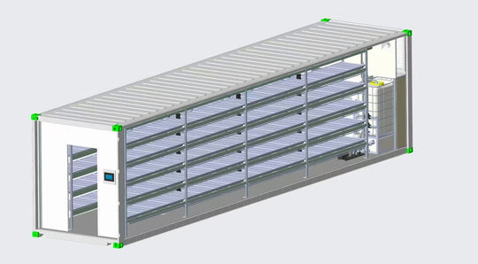 Fully Automated 40 Foot Shipping Container Vertical Farm