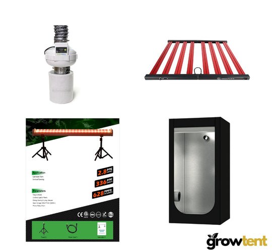 Kasvatusteltta KIT 720W 120X120