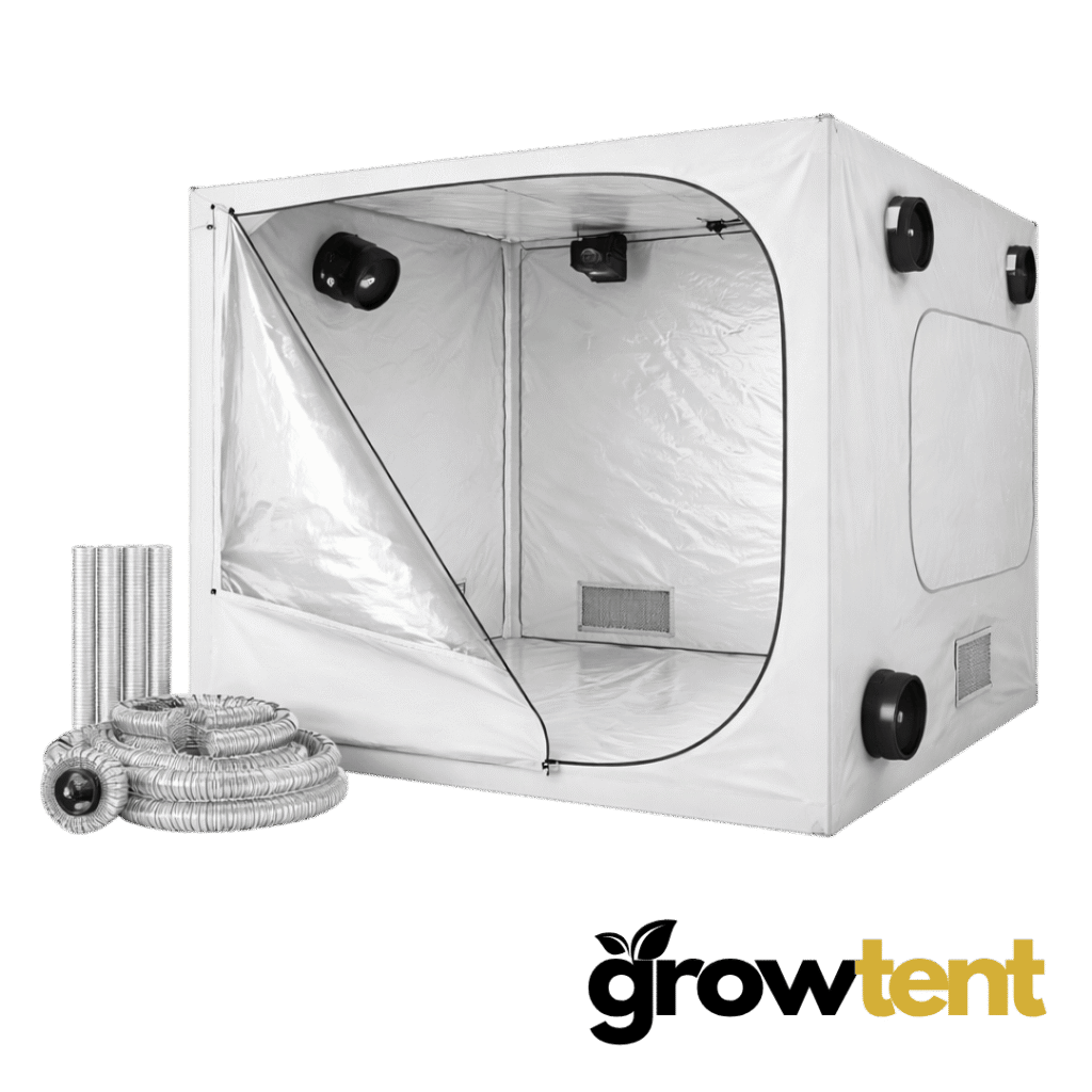 Grow Tent 150x150x200 cm, 600D White, 19 mm Poles