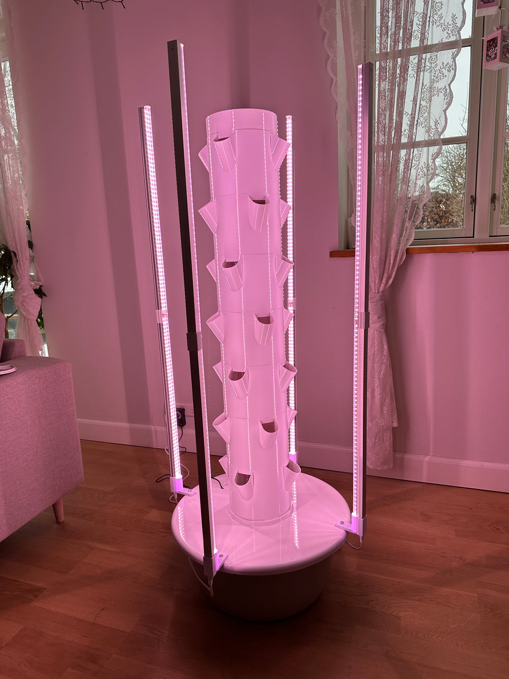 Homefarm Hydroponic Strawberry Tower 28 Pot 82W