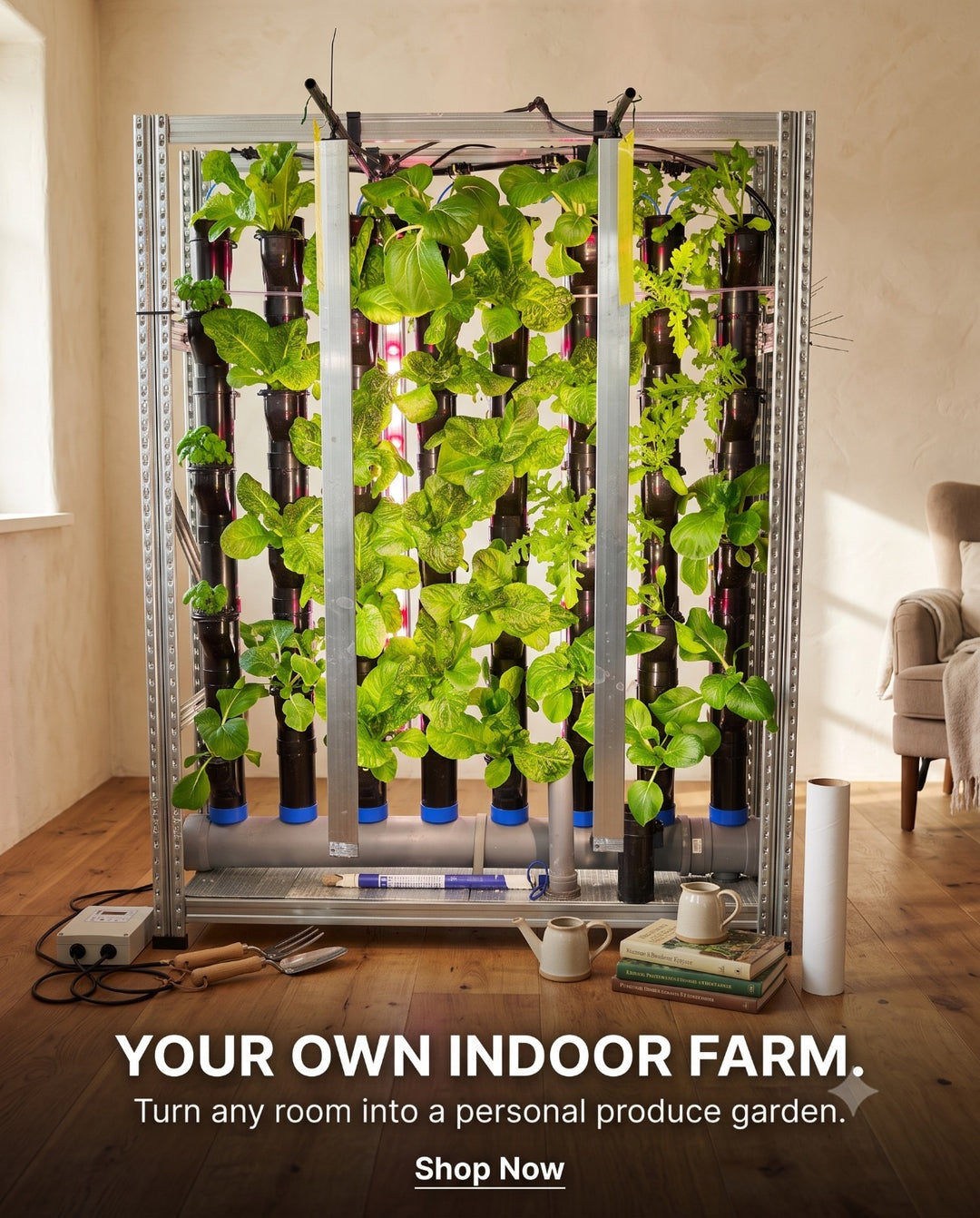 Hydroponic Grow System 64 Plant System