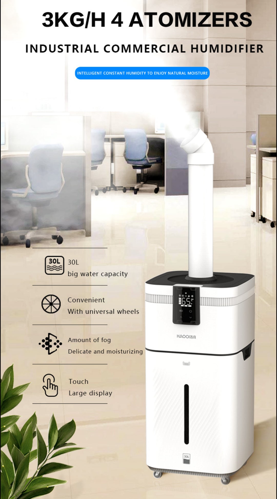 Humidifier 3000 ML/H