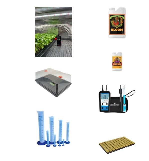 NFT / FLOOD DRAIN / DWC HYDROPONICS STARTER PACK